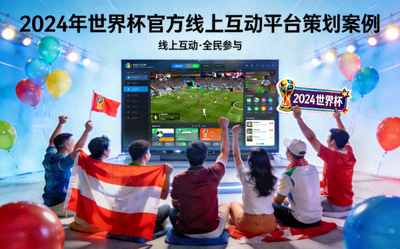 2024年世界杯官方线上互动平台策划案例 - 球迷在屏幕前欢呼