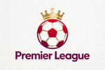 英超联赛Premier League标志 - 皇冠与足球的组合